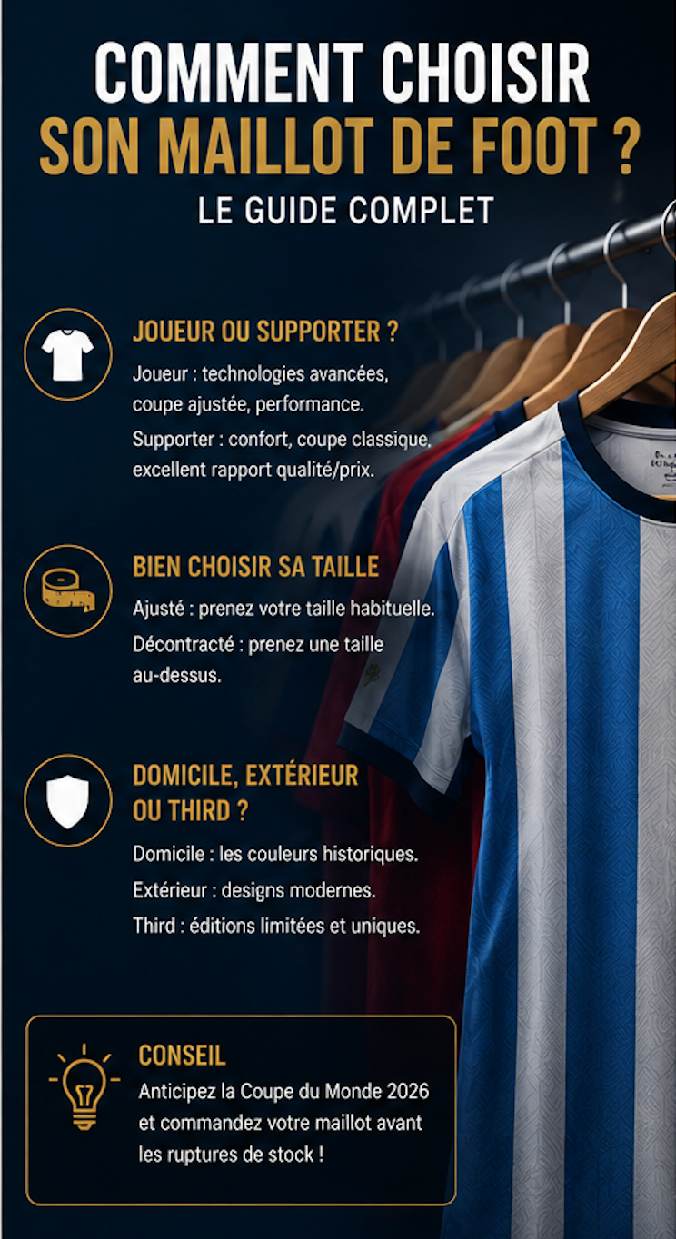 Comment choisir son maillot de football ?