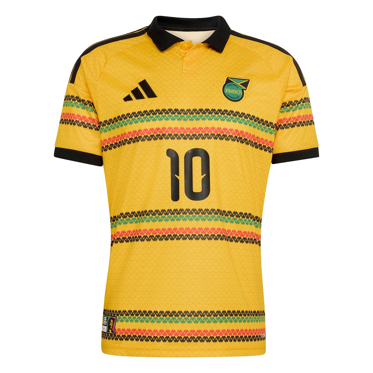 Maillot domicile Jamaïque 26 - Marley 10 - Homme
