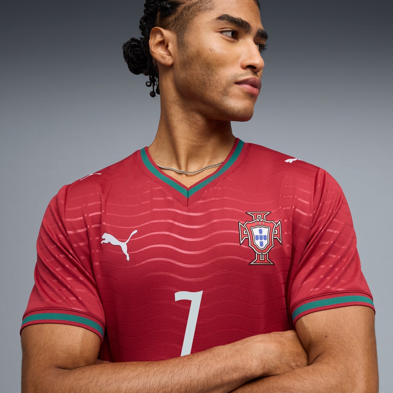 Maillot domicile Ronaldo n° 7 du Portugal 2026 - Homme