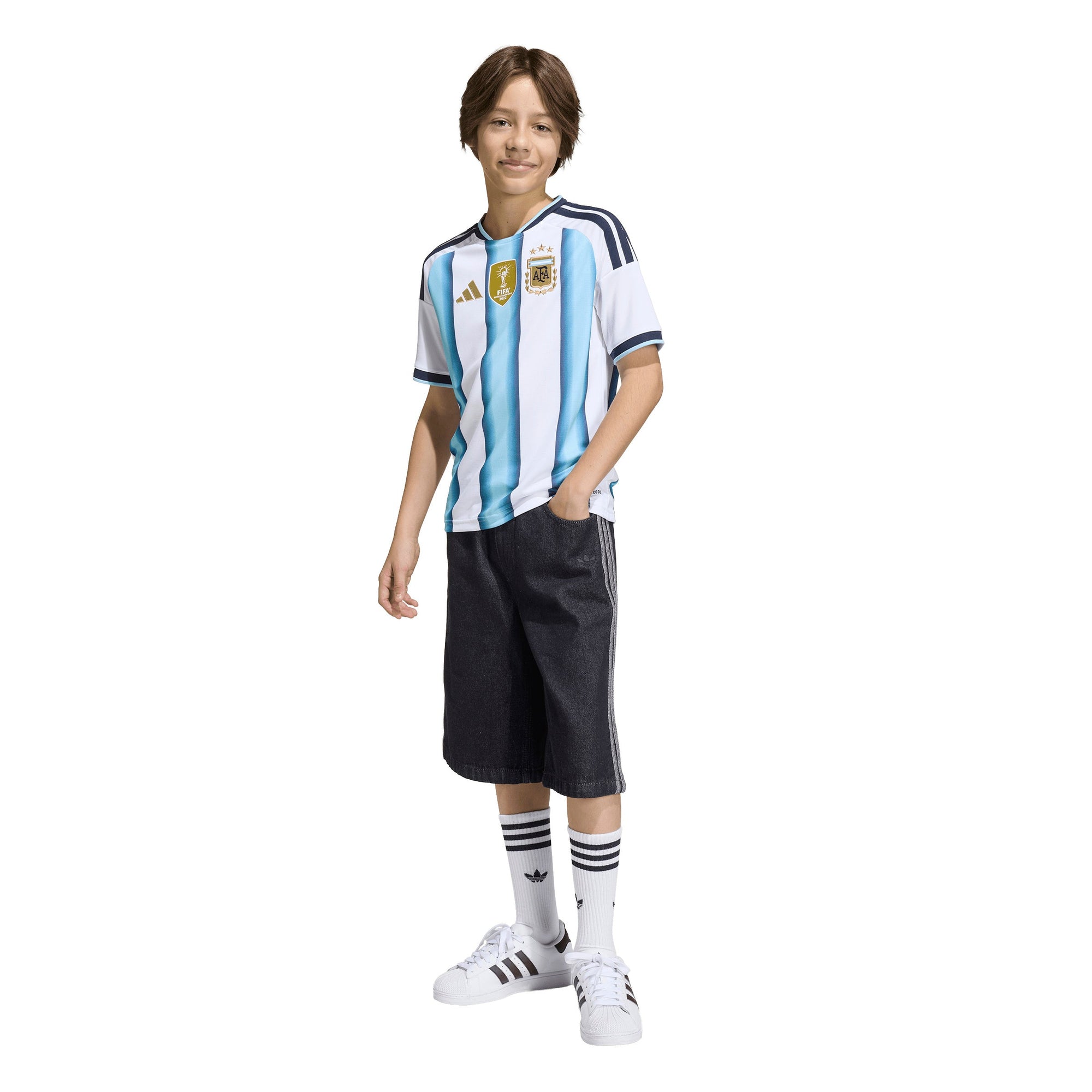 Maillot domicile de l'Argentine 2026 - Enfants