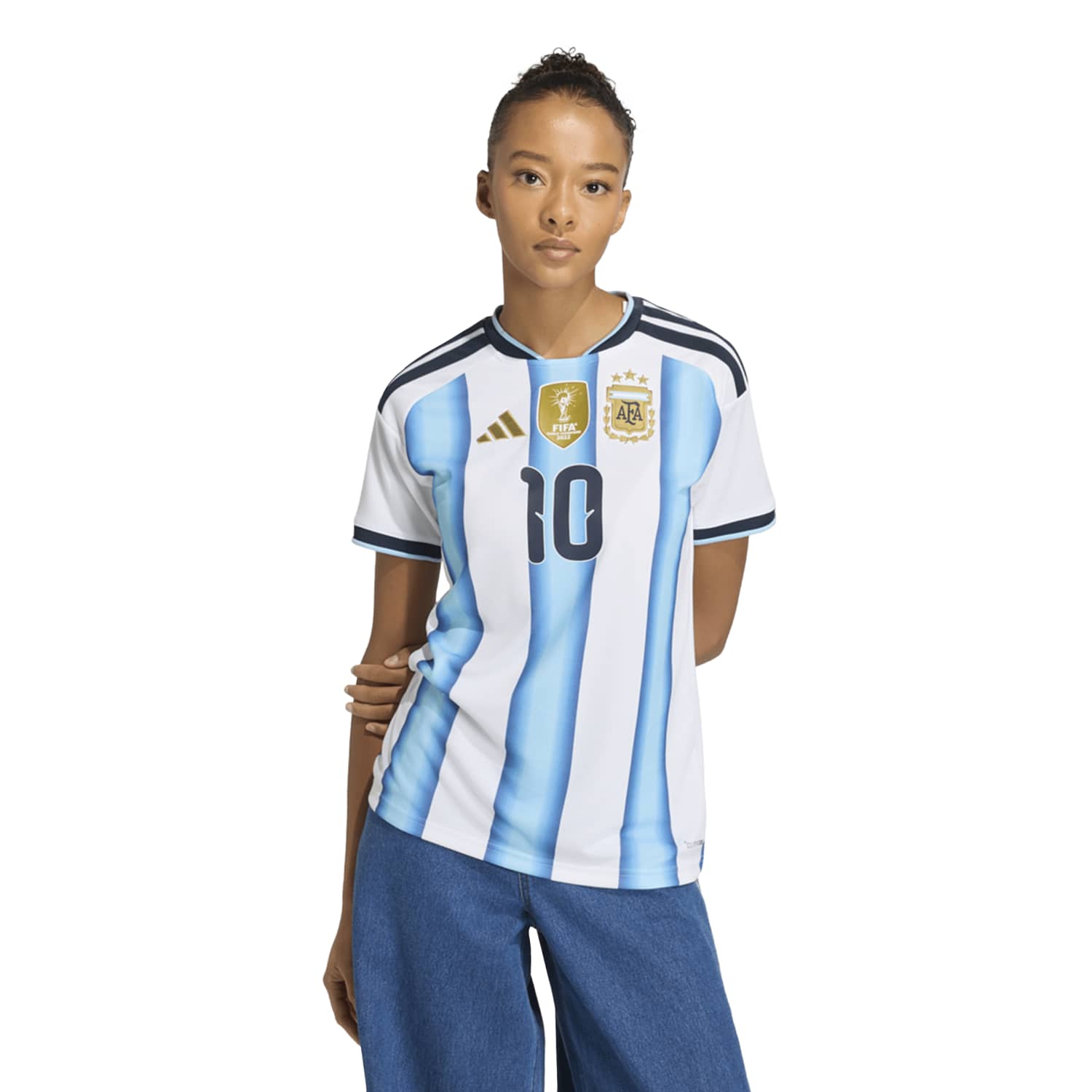 Maillot domicile Messi 10 Argentine 2026 - Femmes