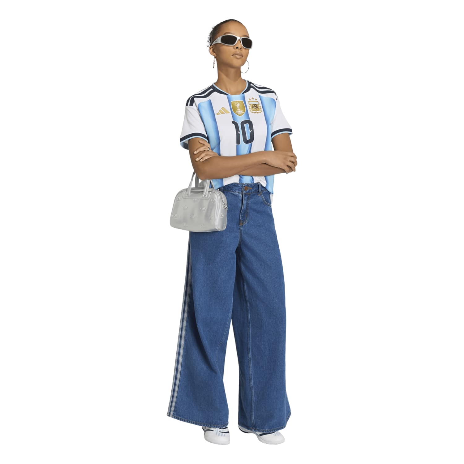 Maillot domicile Messi 10 Argentine 2026 - Femmes