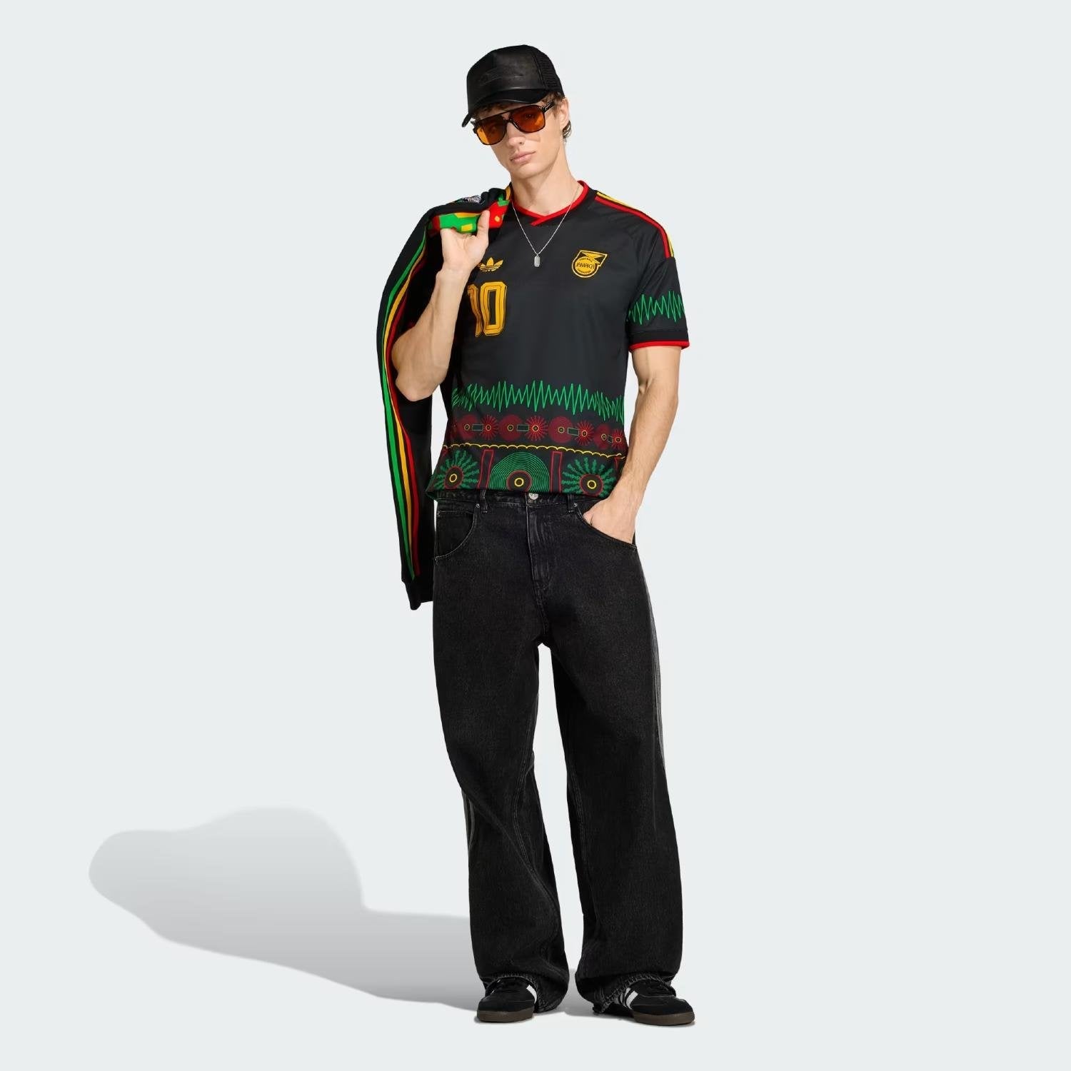Maillot Jamaica 26 extérieur Marley 10 - Homme