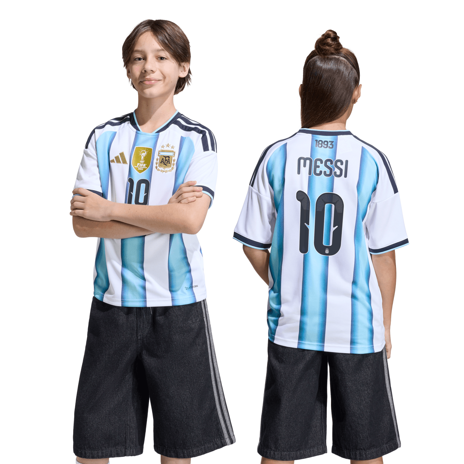 Maillot domicile de Messi pour l'Argentine 2026 - Enfants